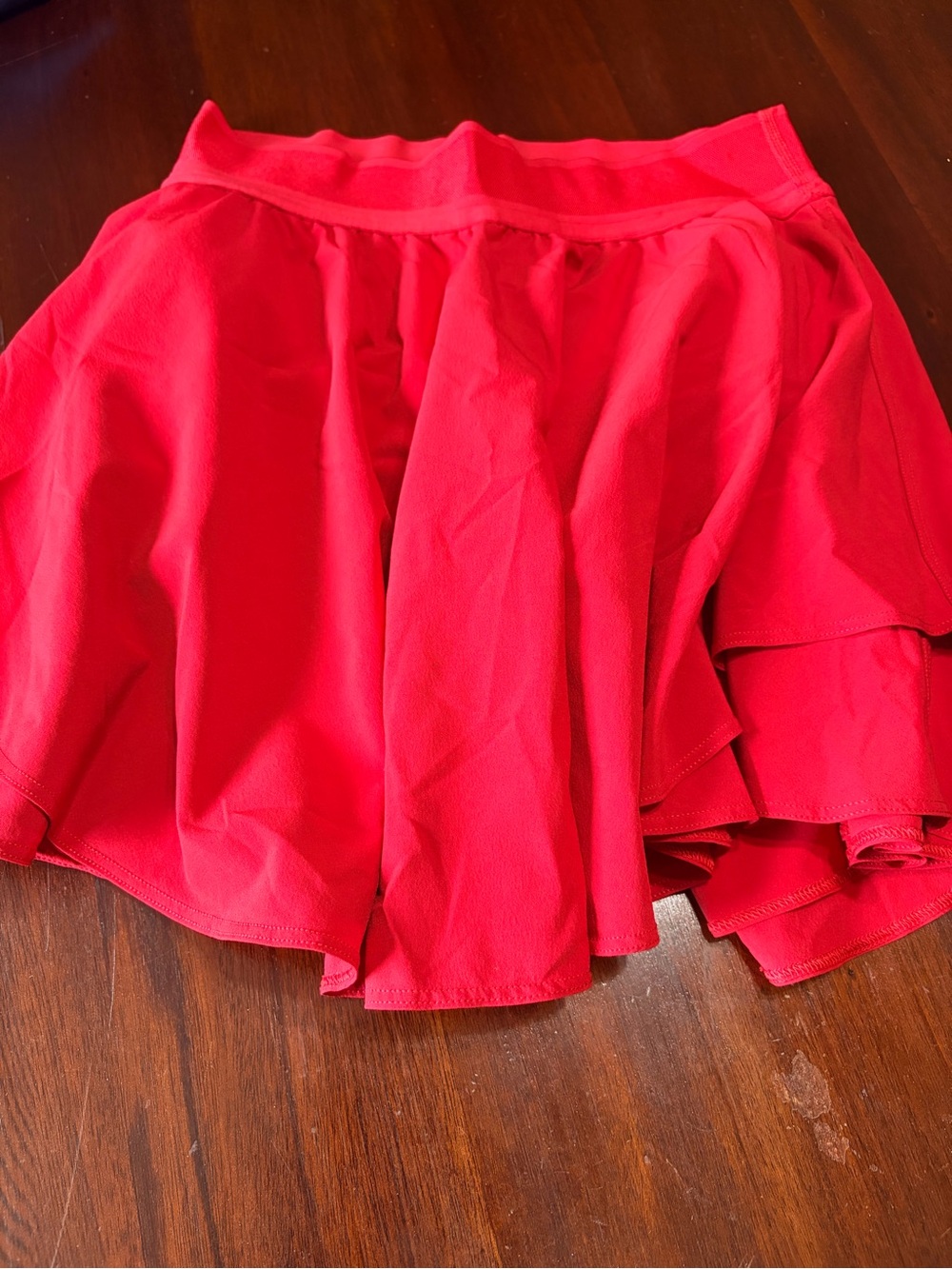 lululemon athletica Bright Red Circle Skirt